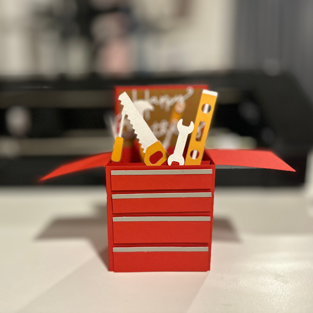 Aufklappbare Werkzeug