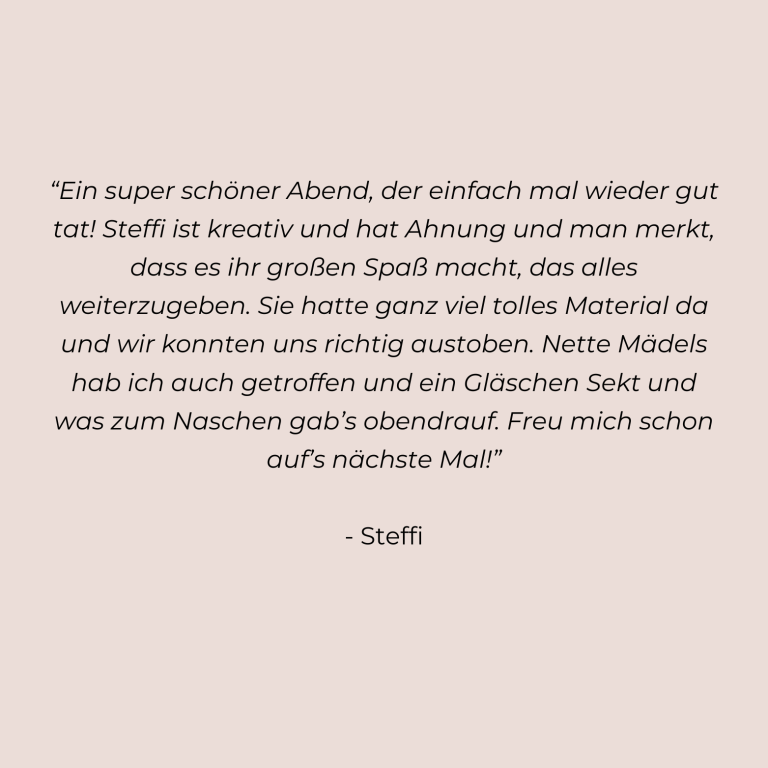 kreative Auszeit – Stimmen