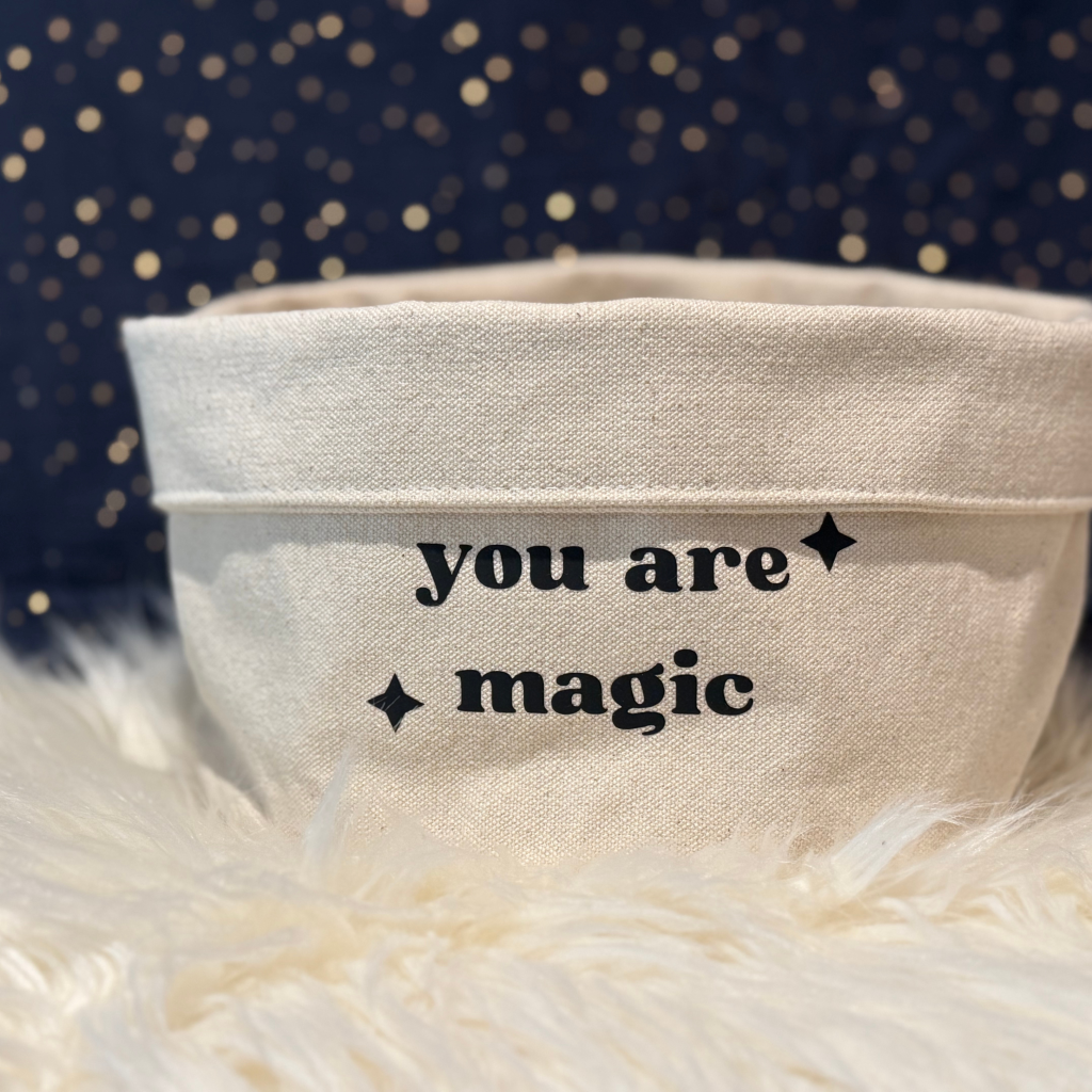 wichtelworkshop Canvas Körbchen