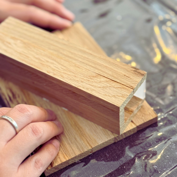 Klötzchen & Vinyl – Holz trifft Plotter