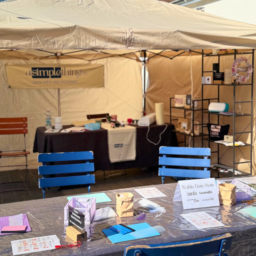 Stand von asimplething beim STrundetalfest 2026